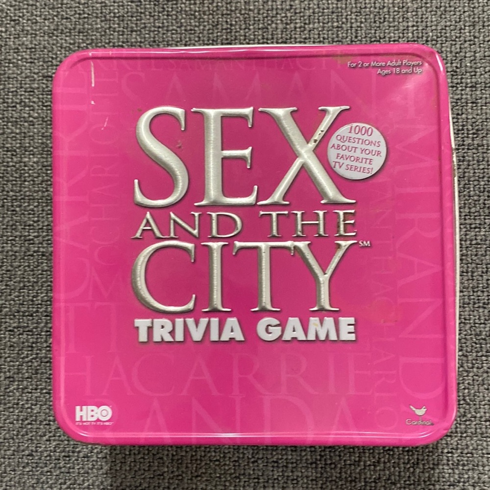 ⭐️Sex and the City Trivia Game❤️FREE w/bundle